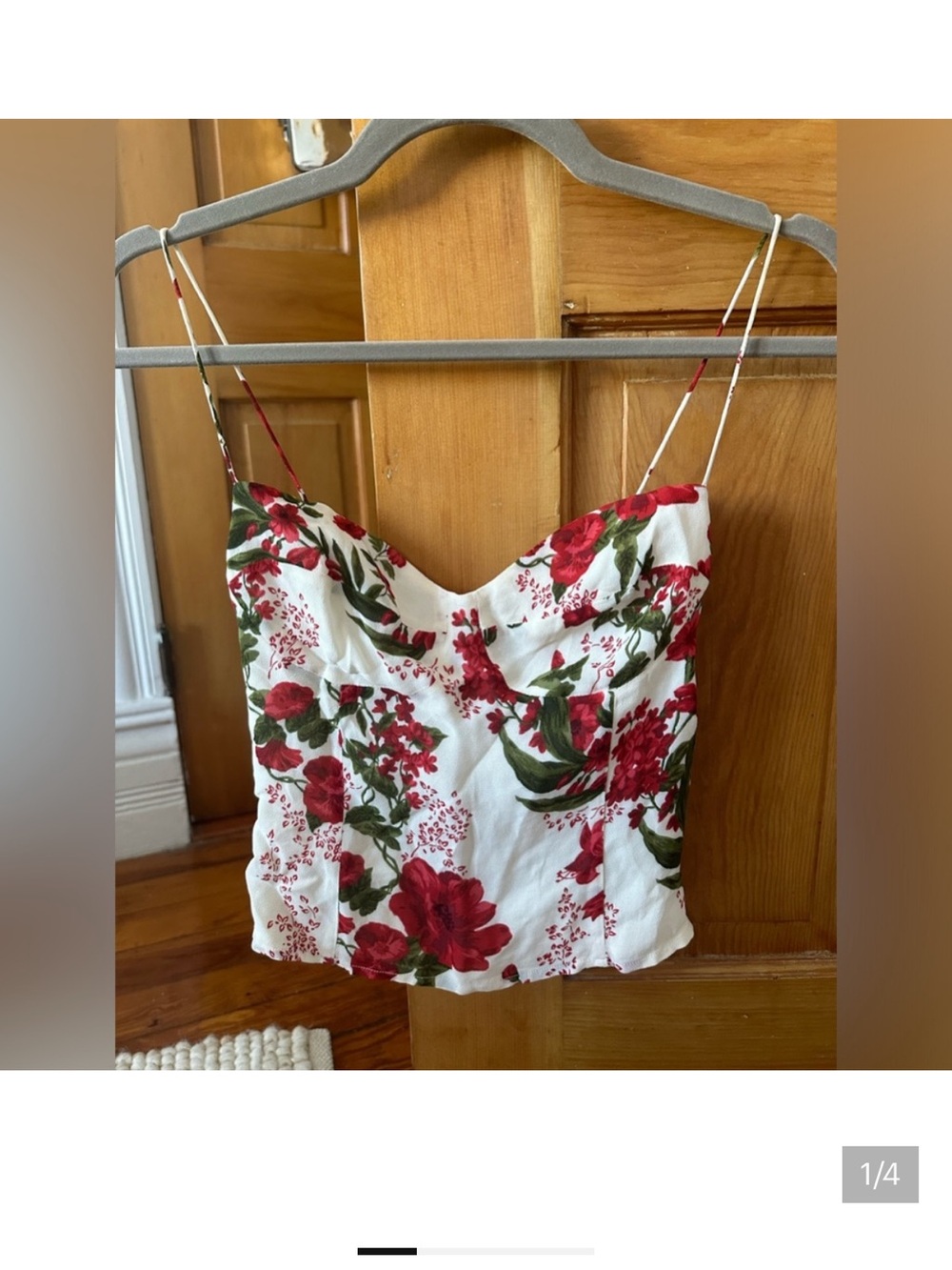 Reformation Liza top size 0